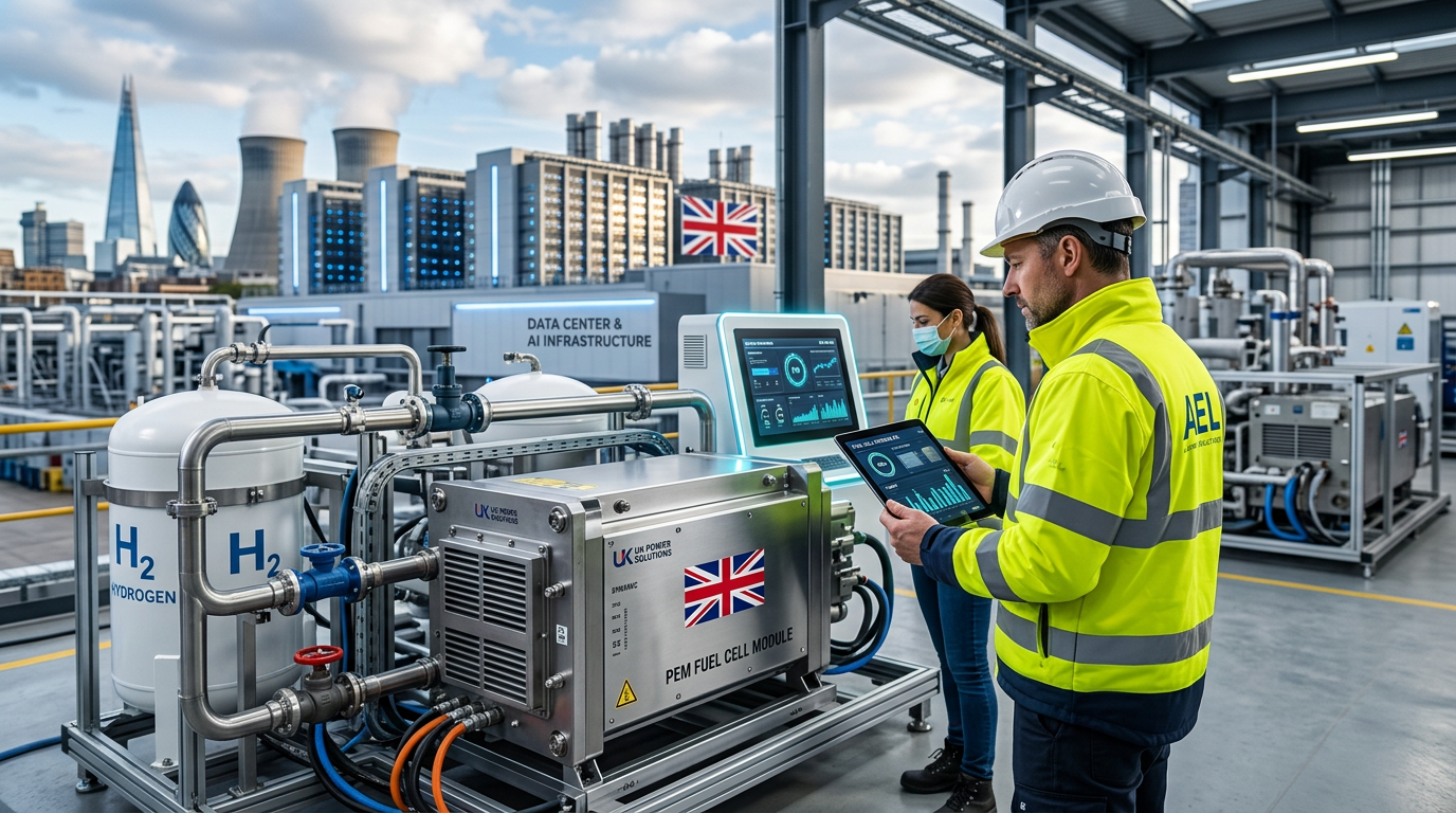 AI Power Crisis Spurs UK Fuel Cell Market Boom