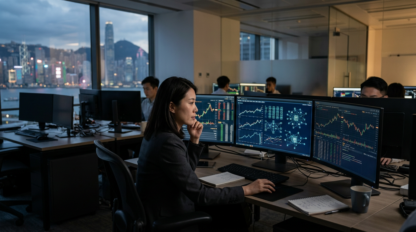 Hong Kong’s central bank puts a number on lenders' quantum preparedness. It's very low.