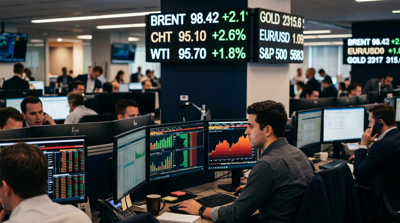 Oil Prices Climb Toward $100 as Red Sea Risks Rise