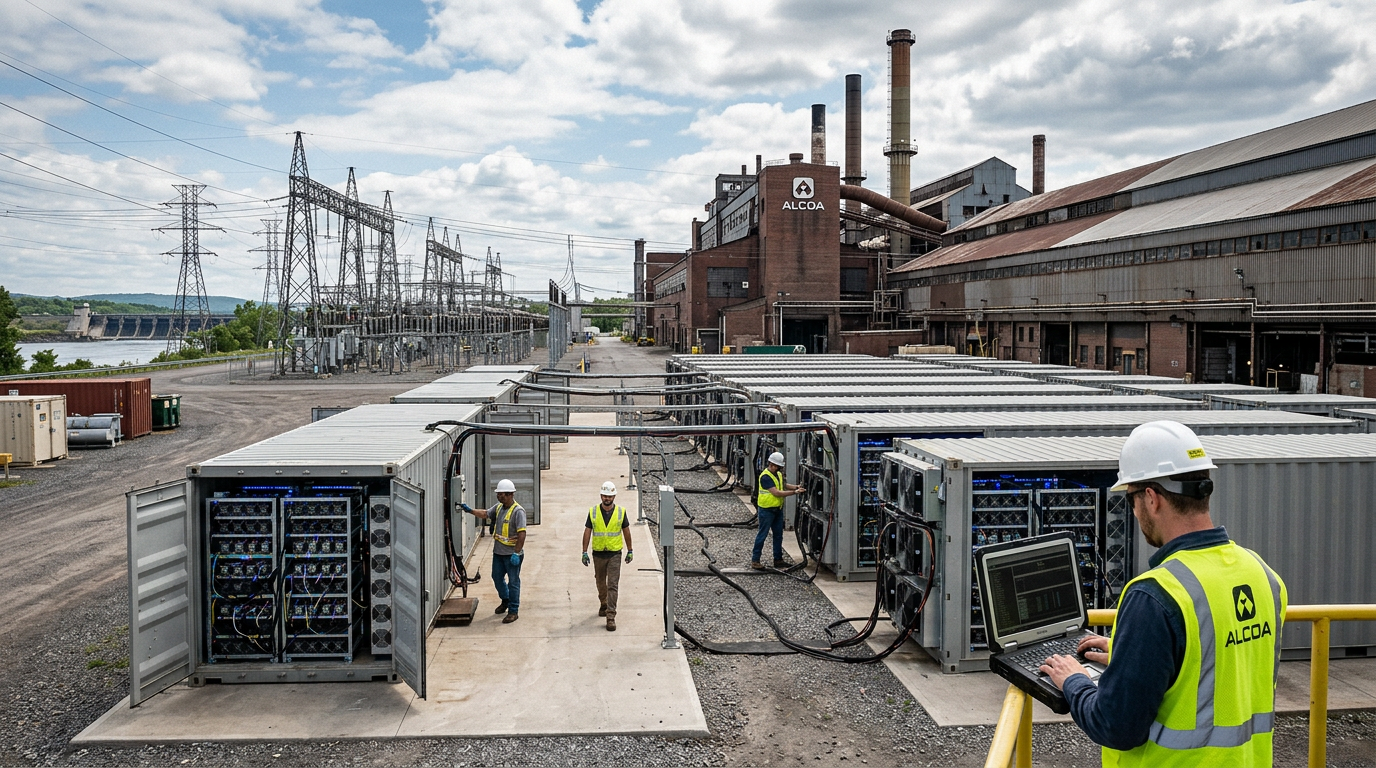 Alcoa Sells NY Smelter to NYDIG for Crypto Mining Hub