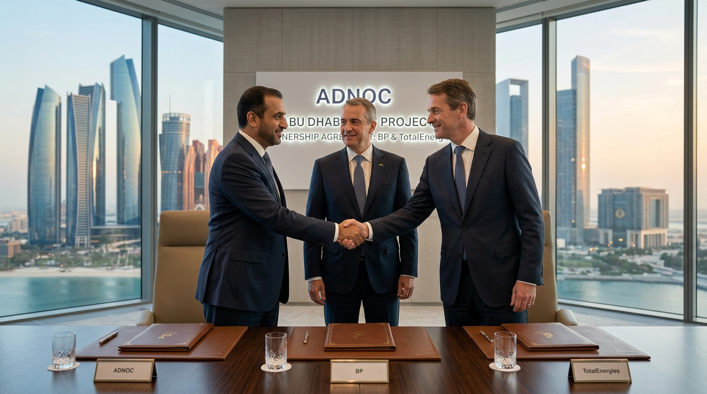 BP, TotalEnergies Join ADNOC in Abu Dhabi Gas Project
