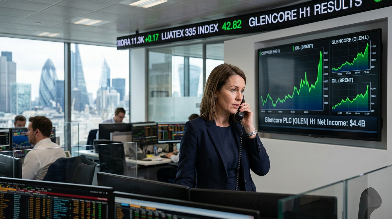 Glencore H1 Profit Soars: Oil & Copper Drive Growth