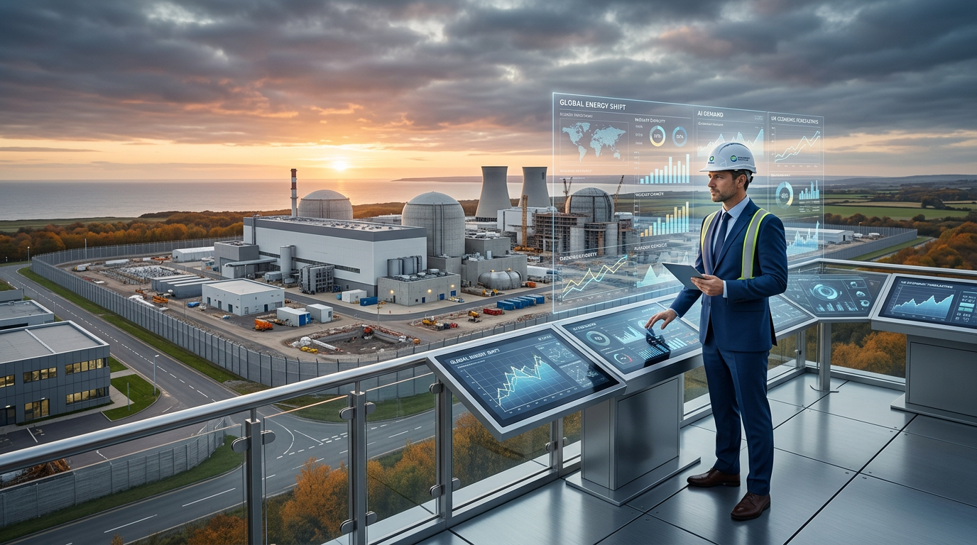 Global Nuclear Revival: AI, Geopolitics Fuel UK Energy Shift