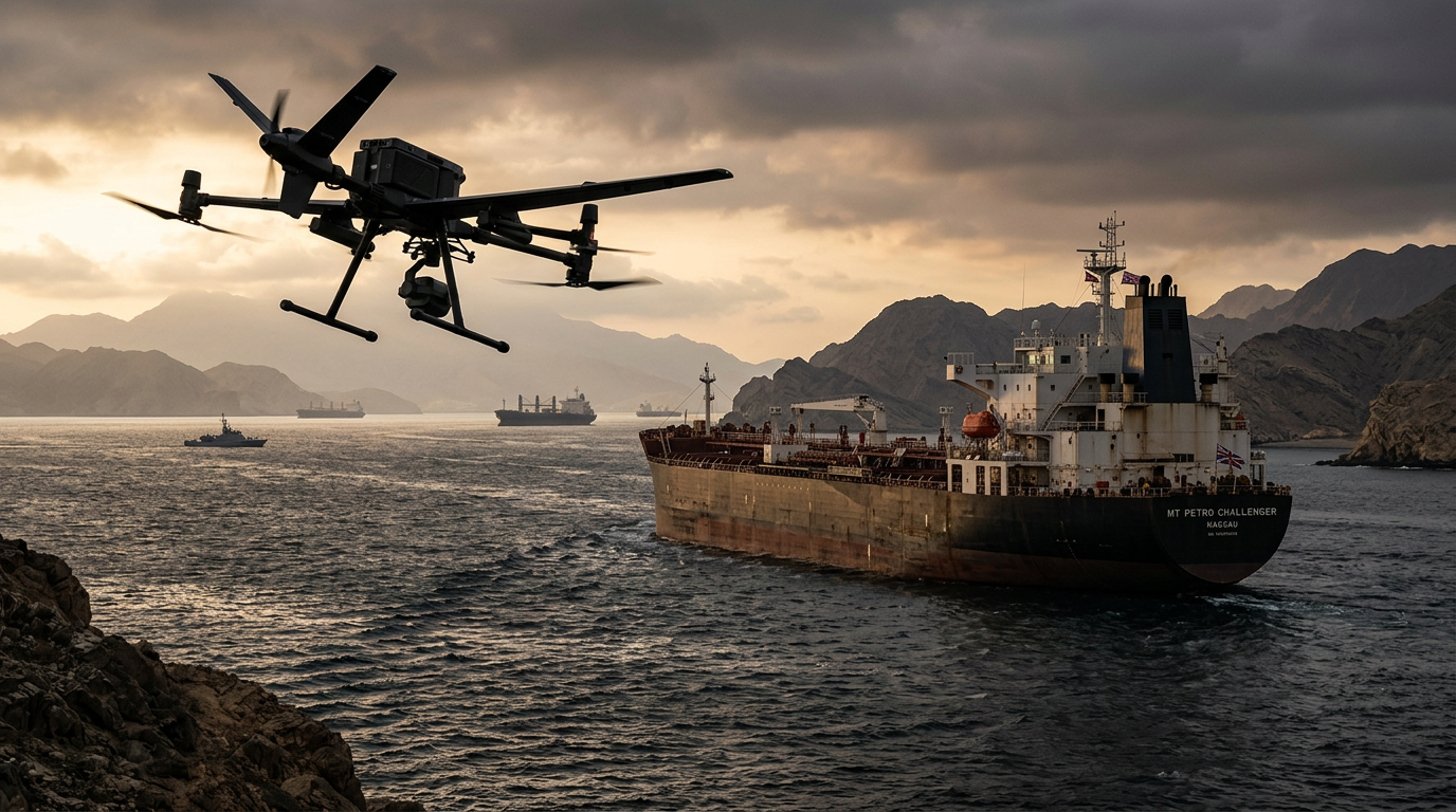 Hormuz Drone Strikes & Saudi Oil Cuts Spike Geopolitical Risk