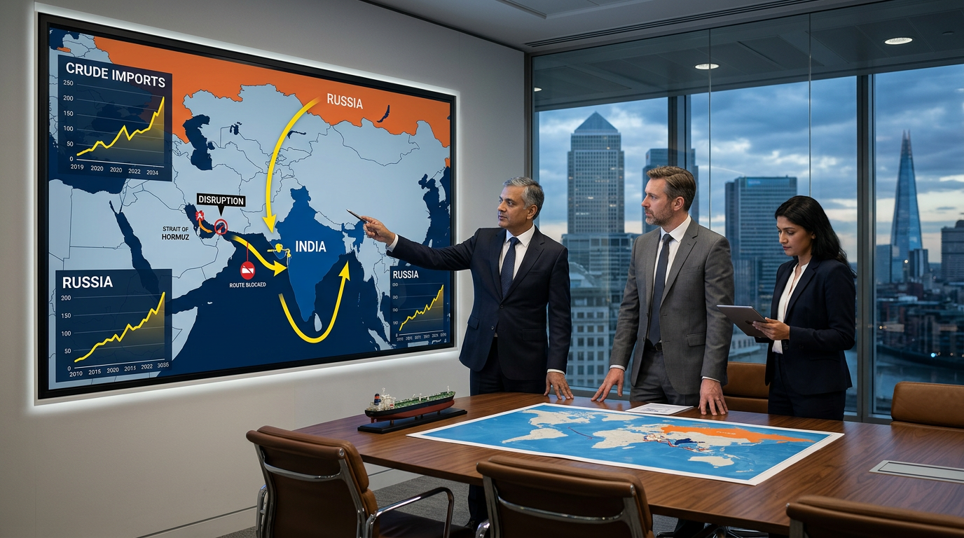 India's Russian Oil Surge: Post-Hormuz Strategic Shift