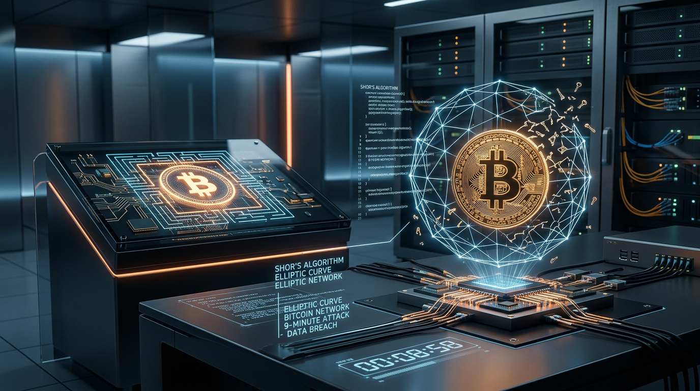 Quantum Computing & Bitcoin: 9-Minute Theft Risk Explained