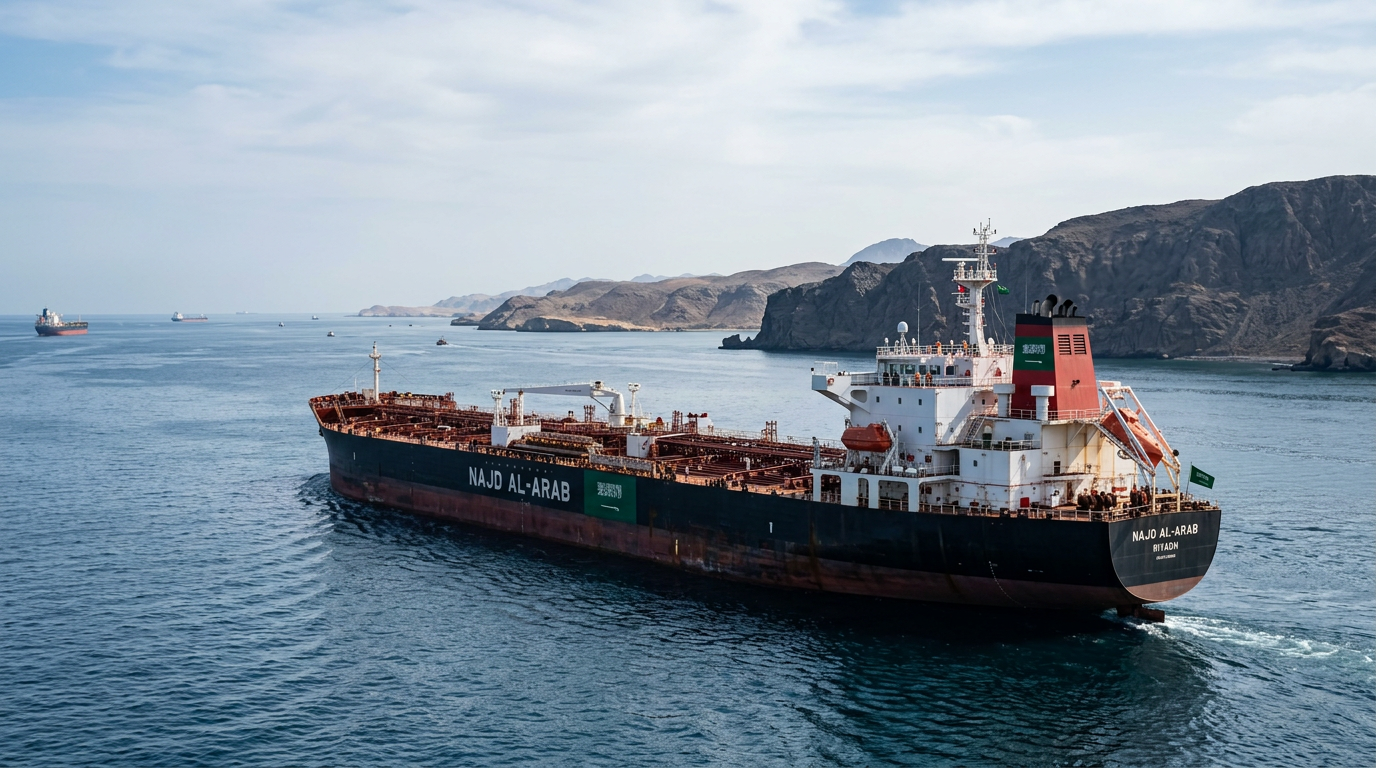 Saudi Oil Exports Surge via Hormuz Amidst Sparse Traffic