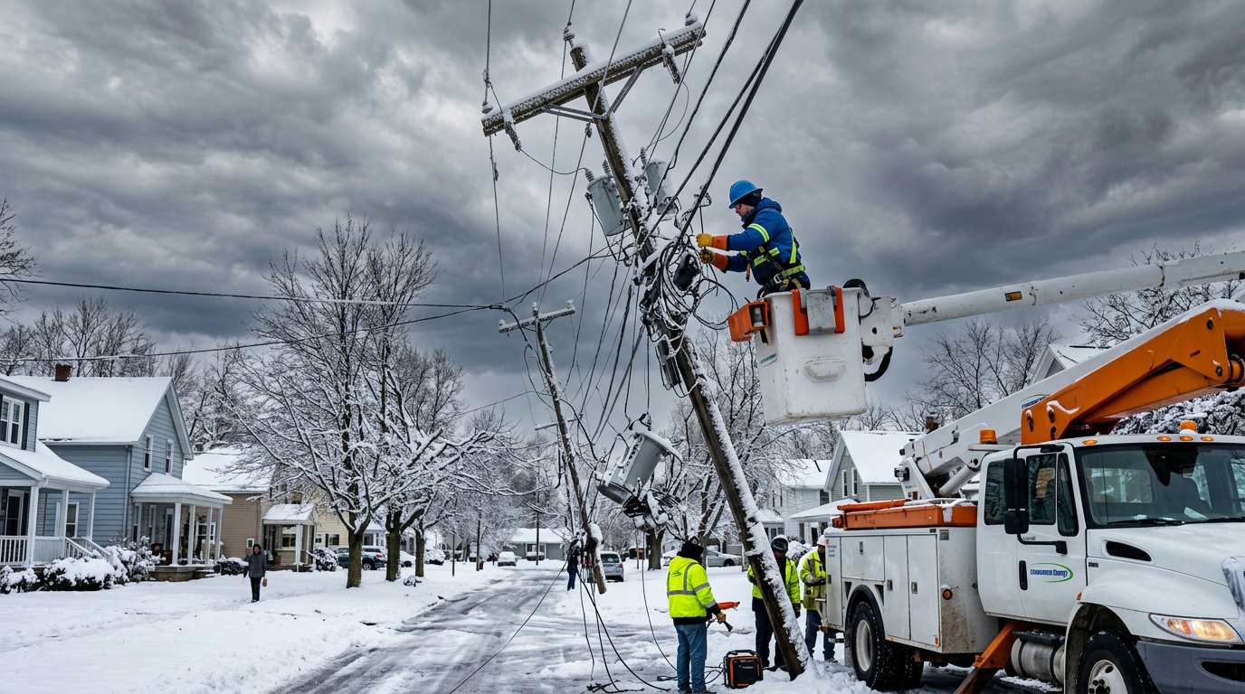 US Storms: 620,000 Homes Lose Power, Michigan Worst Hit