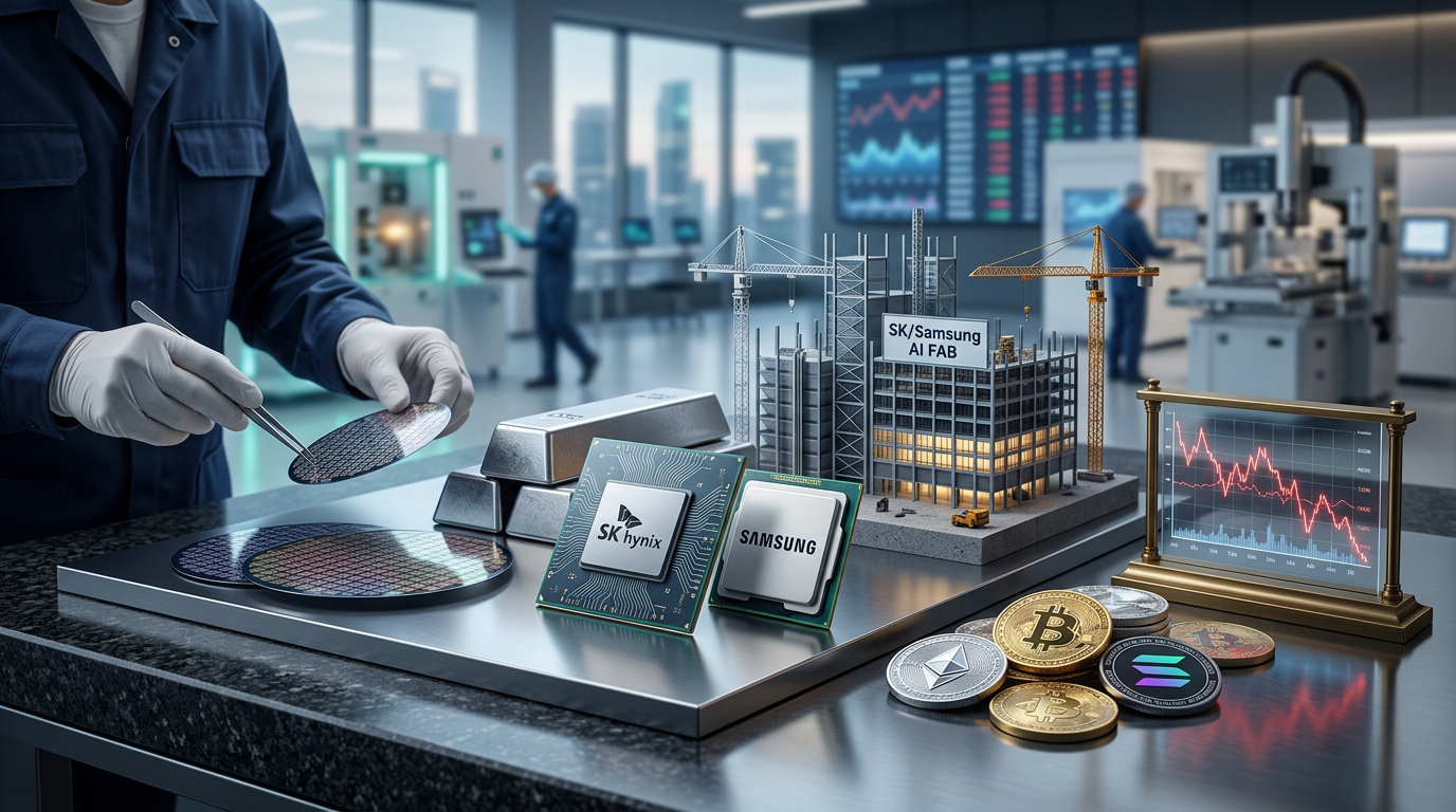 SK & Samsung's AI Chip Boost: Crypto's Capital Race