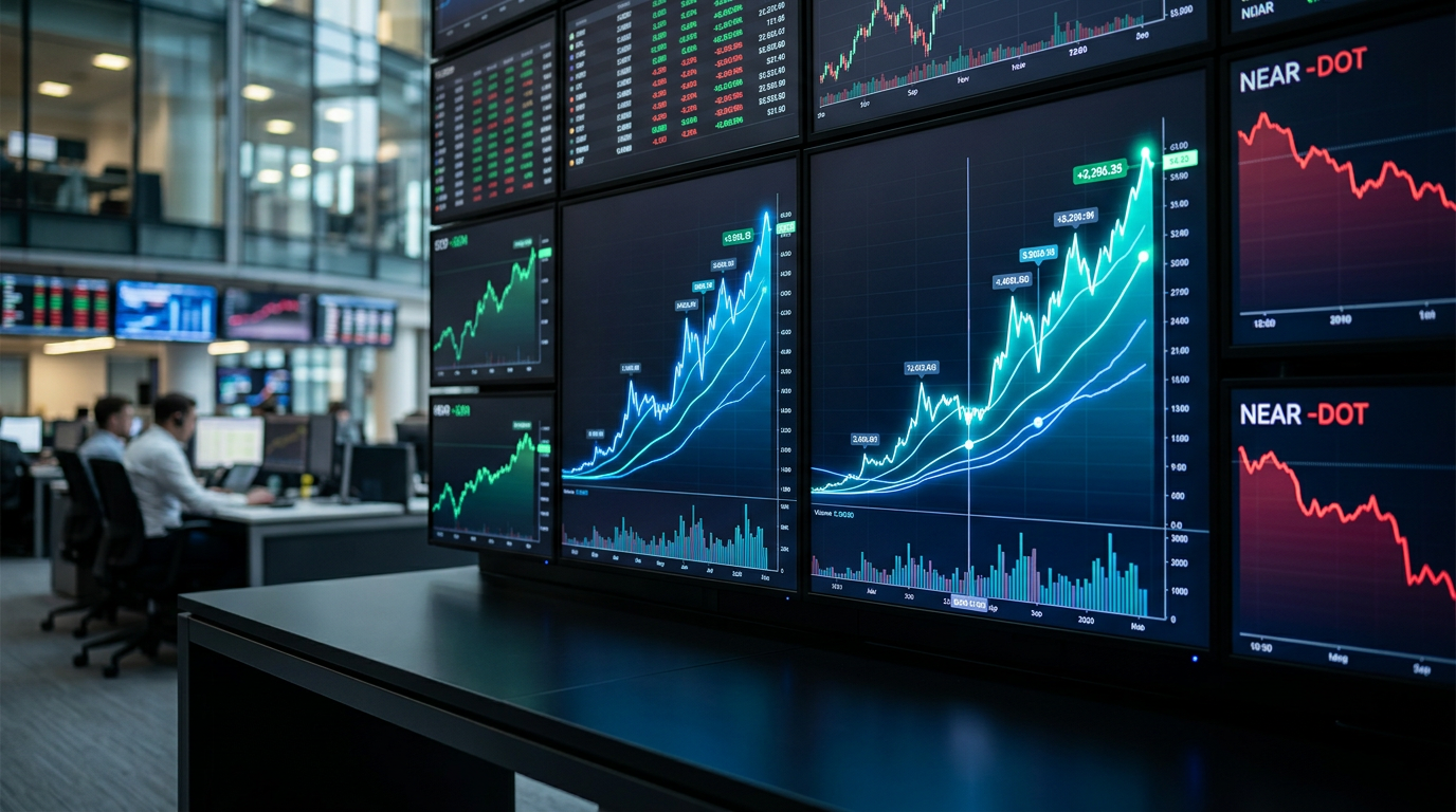 Stellar XLM and Hedera HBAR Lead CoinDesk 20 Index Higher
