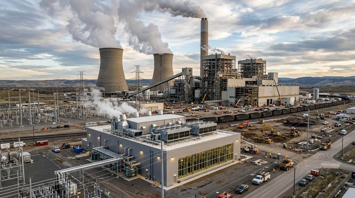 US $50bn Coal & Gas Power Surge: Data Centre Demand Fuels Boom