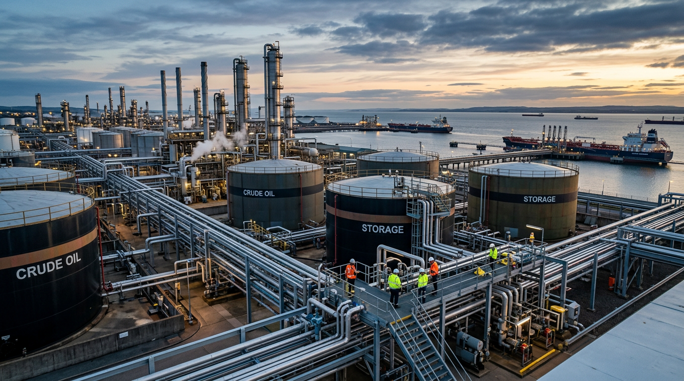 US Crude Inventories Rise Amid Peace Deal Hopes