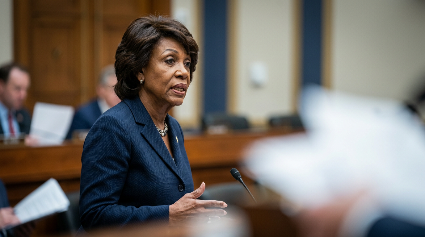 US Democrat Waters Challenges Crypto Inclusion in 401(k)s