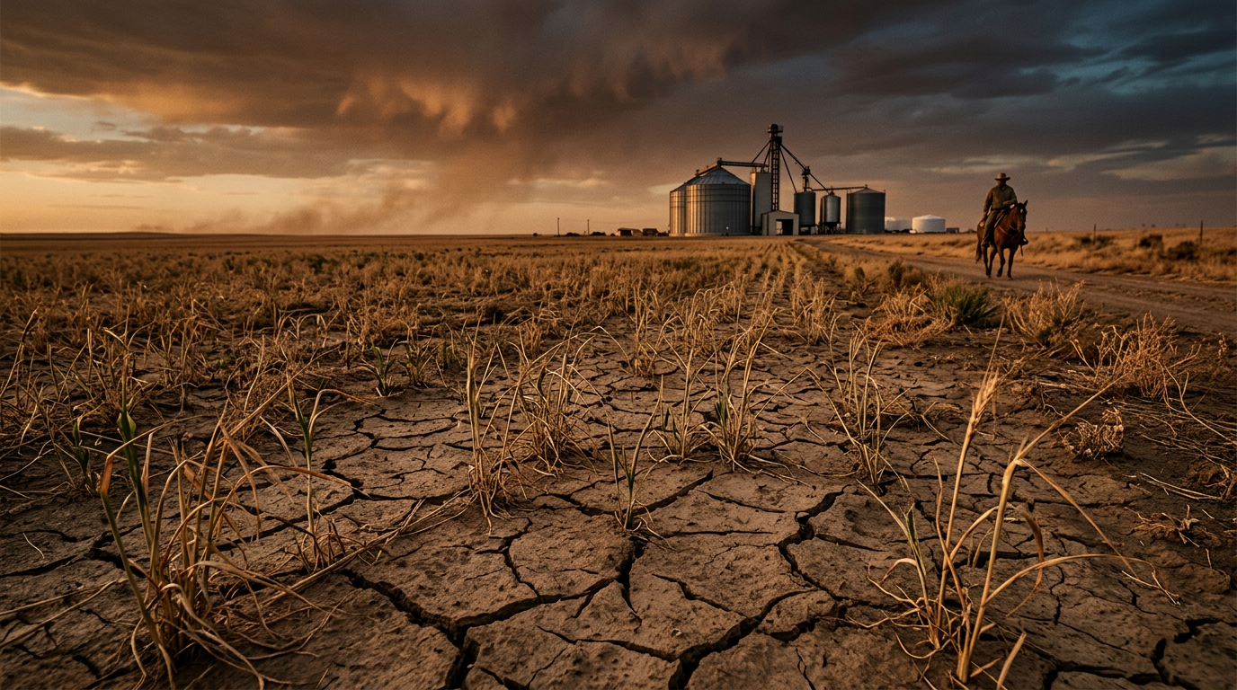 US Drought Threatens Spring Crops, Sparks Price Surge Fears