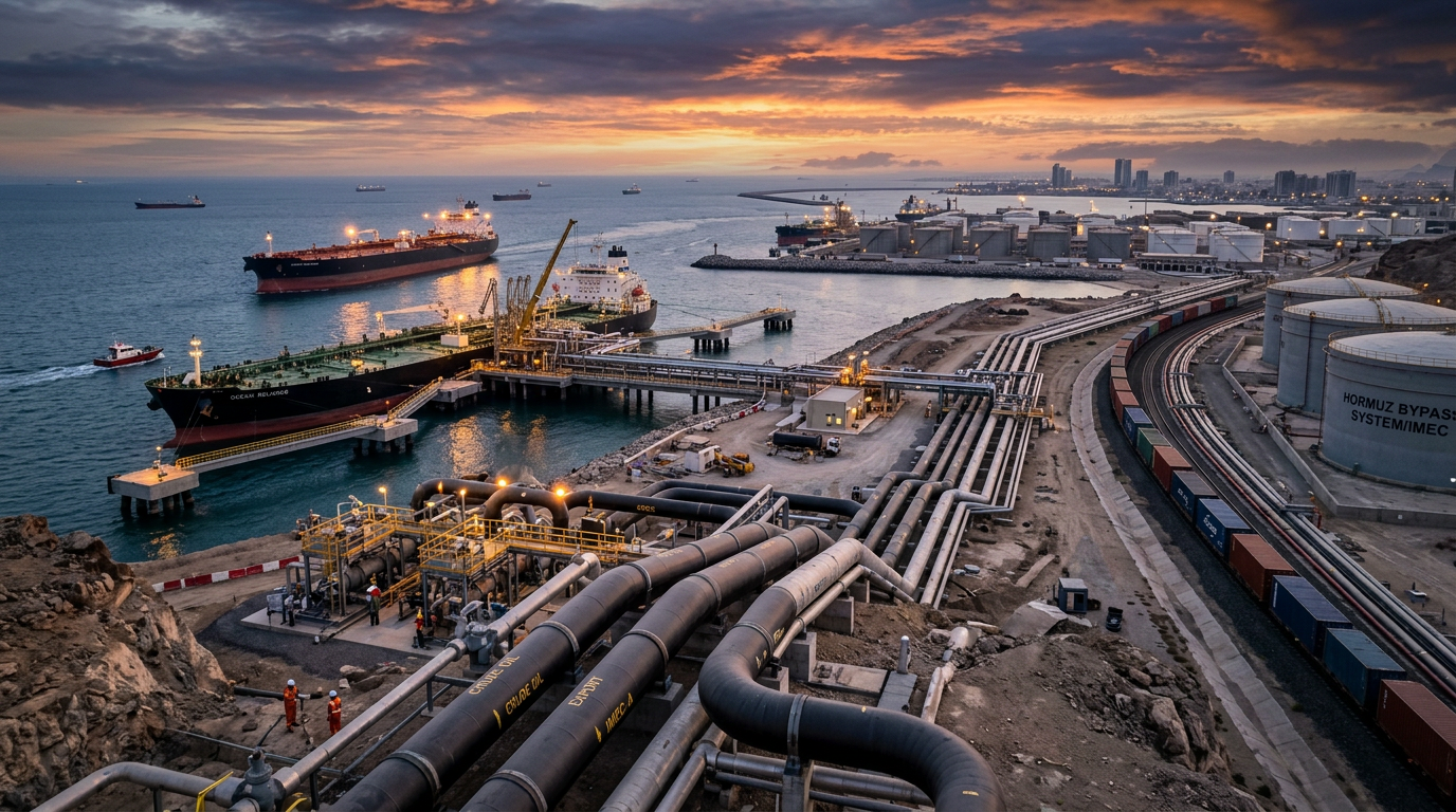 US Strategy to Cut Hormuz Dependence & Stabilise Oil