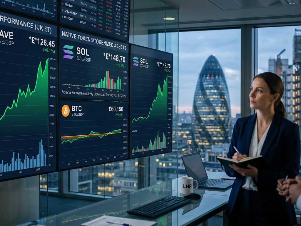 Aave & Solana Lead Crypto Rally Amid Bitcoin Stability