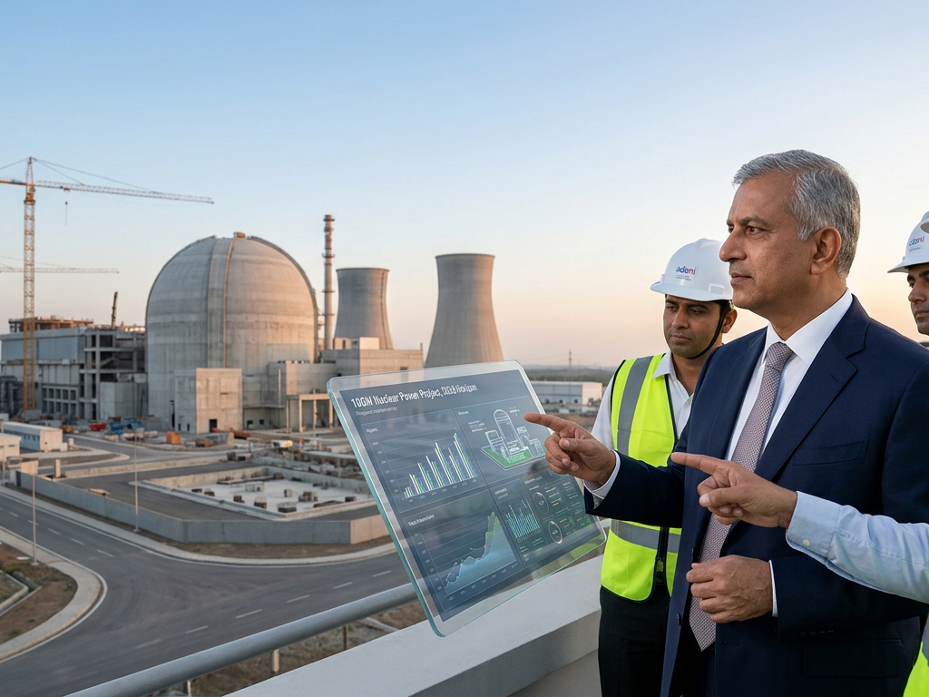 Adani Eyes 10GW Nuclear Power by 2035 in India Push