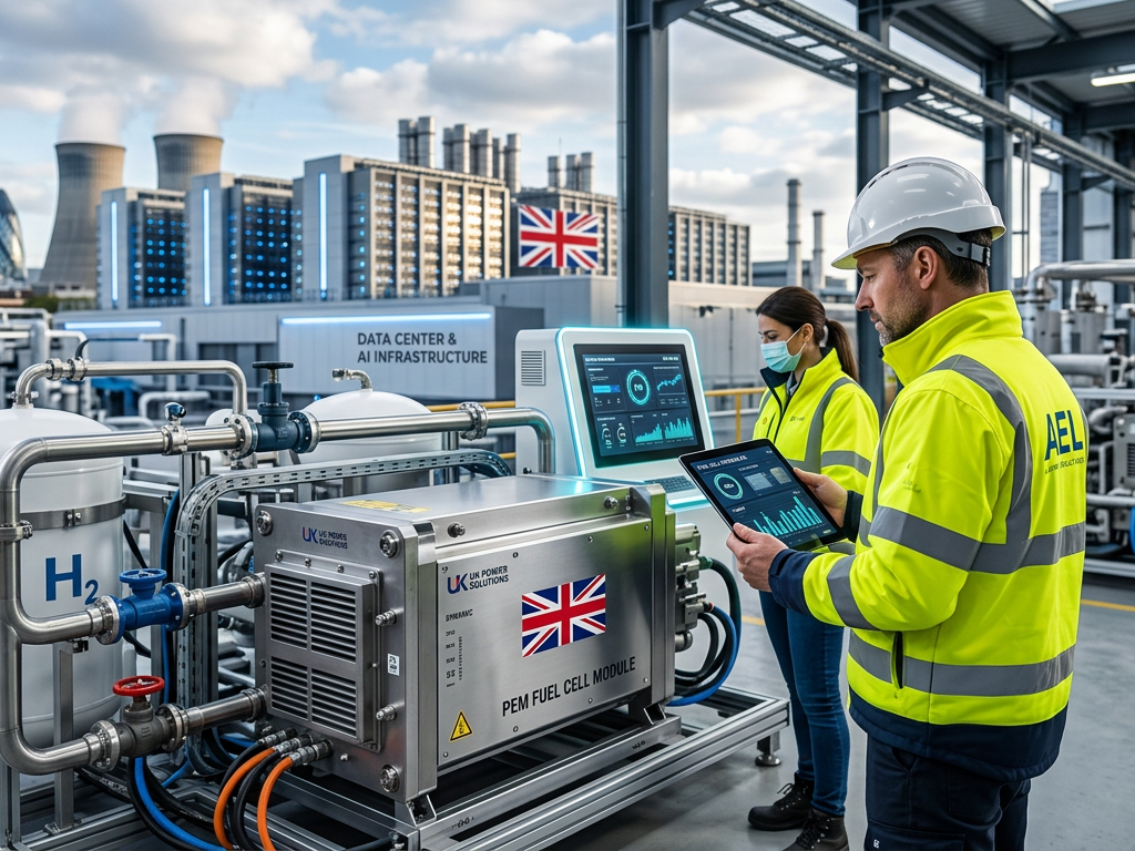 AI Power Crisis Spurs UK Fuel Cell Market Boom