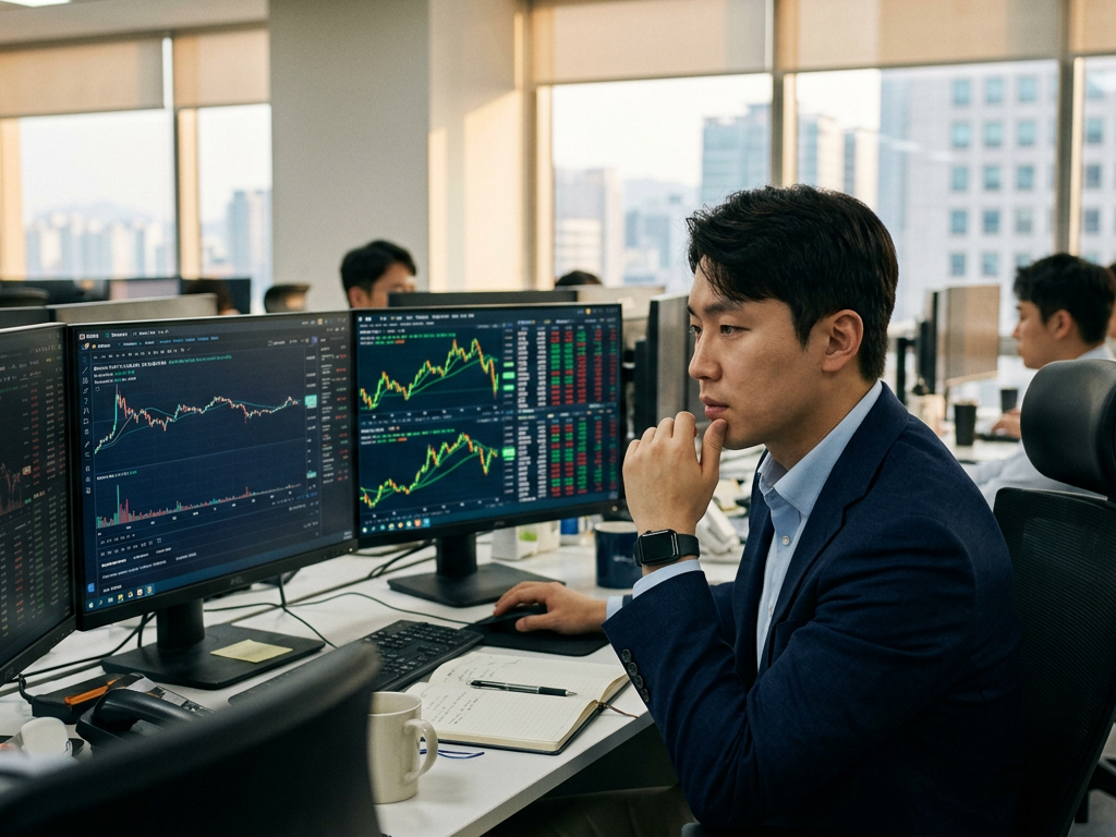 AI frenzy losing steam leaves bitcoin less volatile than South Korean stocks