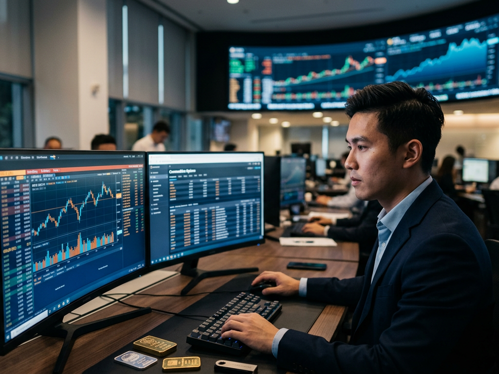 Binance offers gold and silver options after commodity futures pull in billions in daily volume
