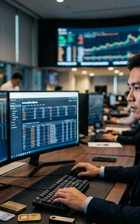 Binance offers gold and silver options after commodity futures pull in billions in daily volume