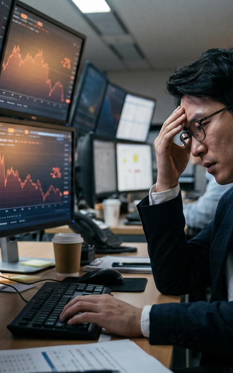 Bitcoin slides 2% after U.S. close while Korea’s Kospi plunges 10%
