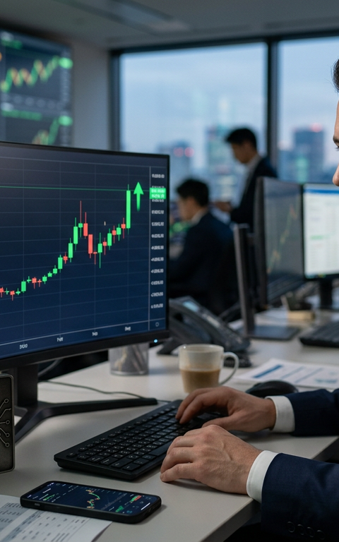 Bitcoin zips higher to nearly $64,000 as chip rally and yen strength drive gains