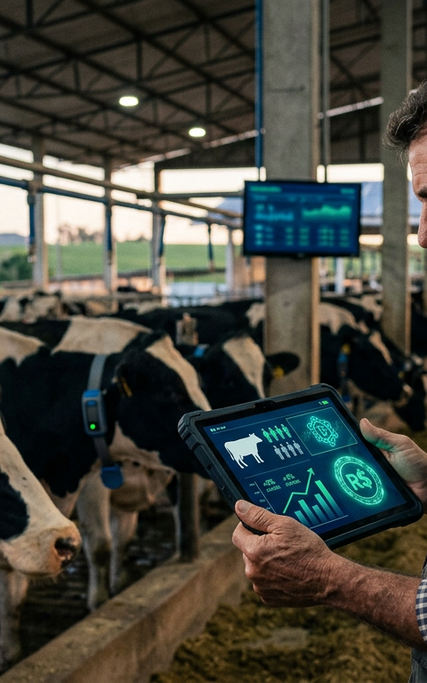 Brazilian farmers tokenized dairy cows to get loans, bypassing bank lending limits