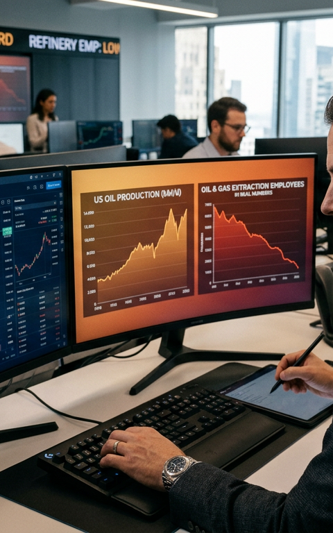 Oil and Gas Employment Hits a 2026 Low Even as Production Sets Records