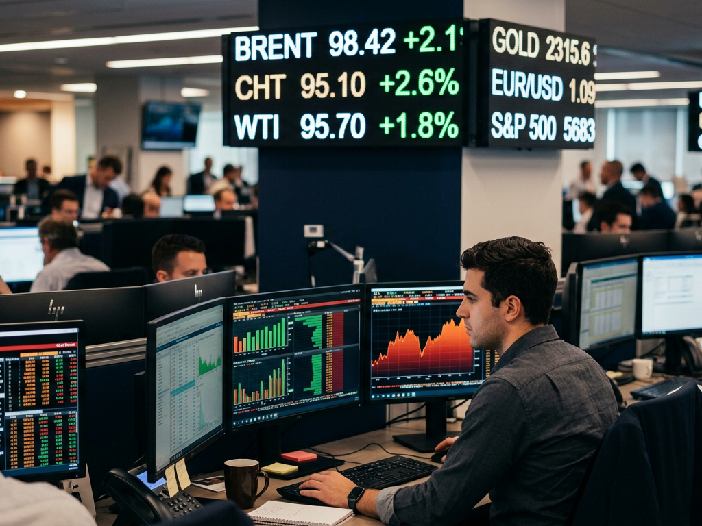 Oil Prices Climb Toward $100 as Red Sea Risks Rise