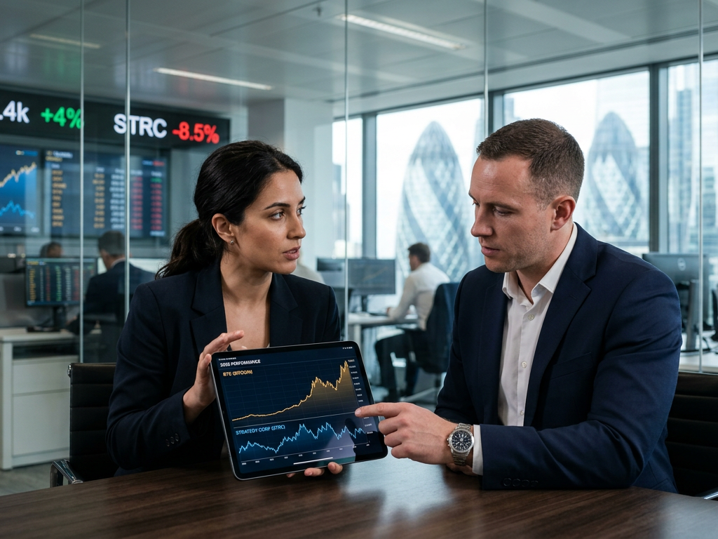 Bitcoin Outperforms Strategy Corp Amidst Crypto Downturn