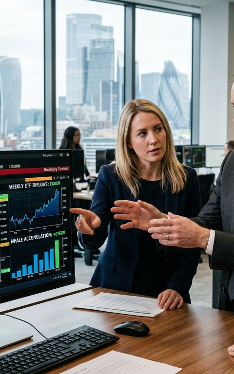 Bitcoin Whales & ETFs Drive £950m Inflows Amid Rally Hopes
