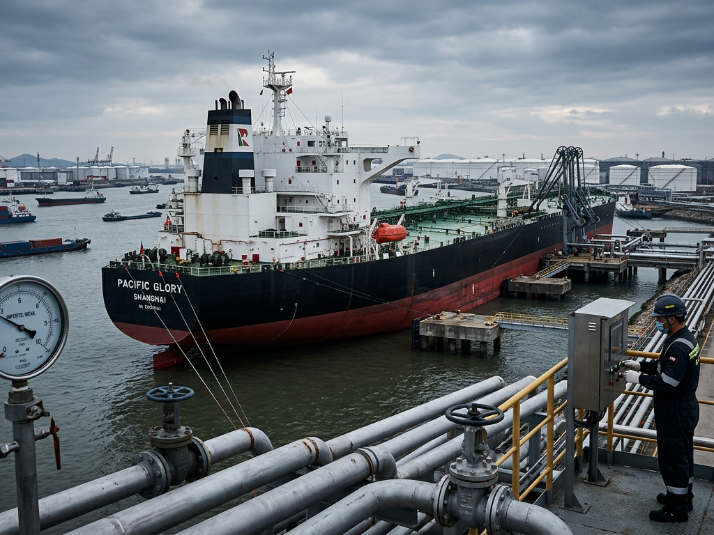 China's Crude Oil Imports: Weakest Levels Since 2016