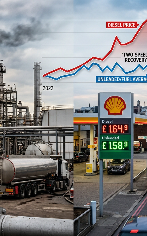 Diesel Prices Surge: IEA Warns of Two-Speed Fuel Recovery