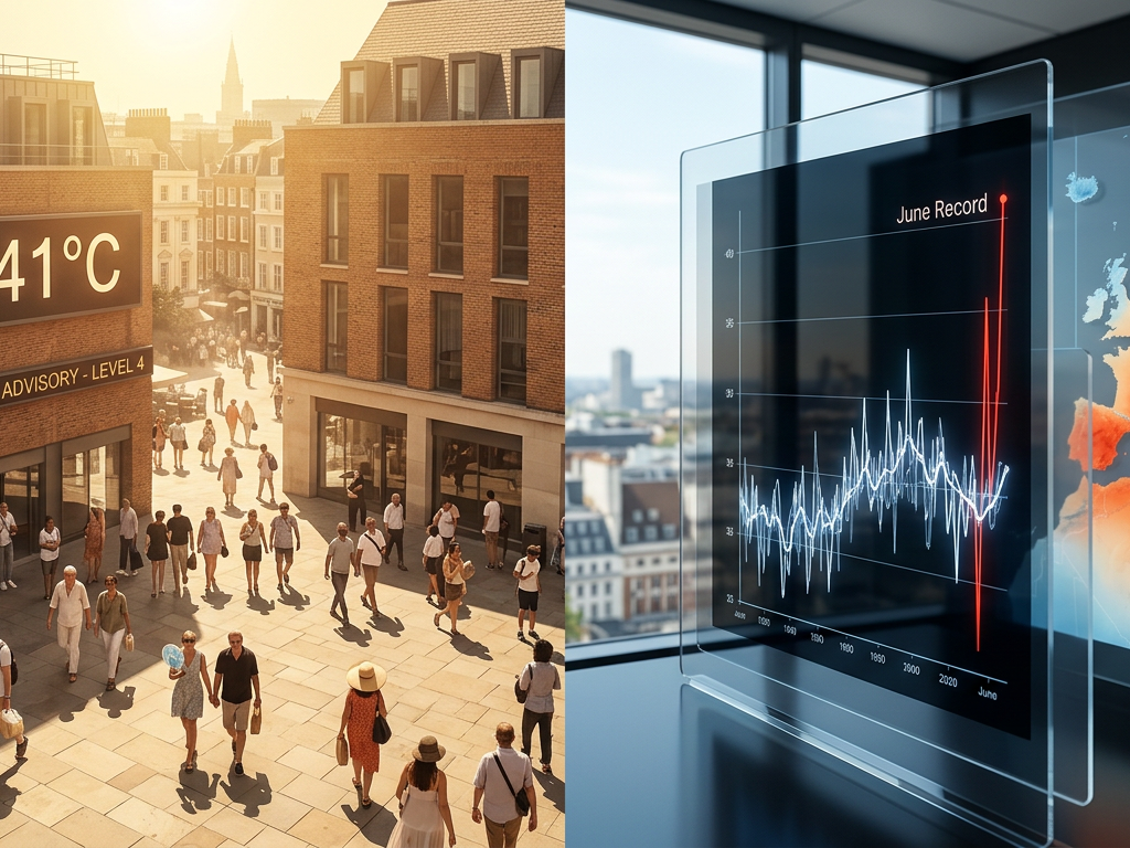 Europe's Record June Heat: Climate Change Link Confirmed
