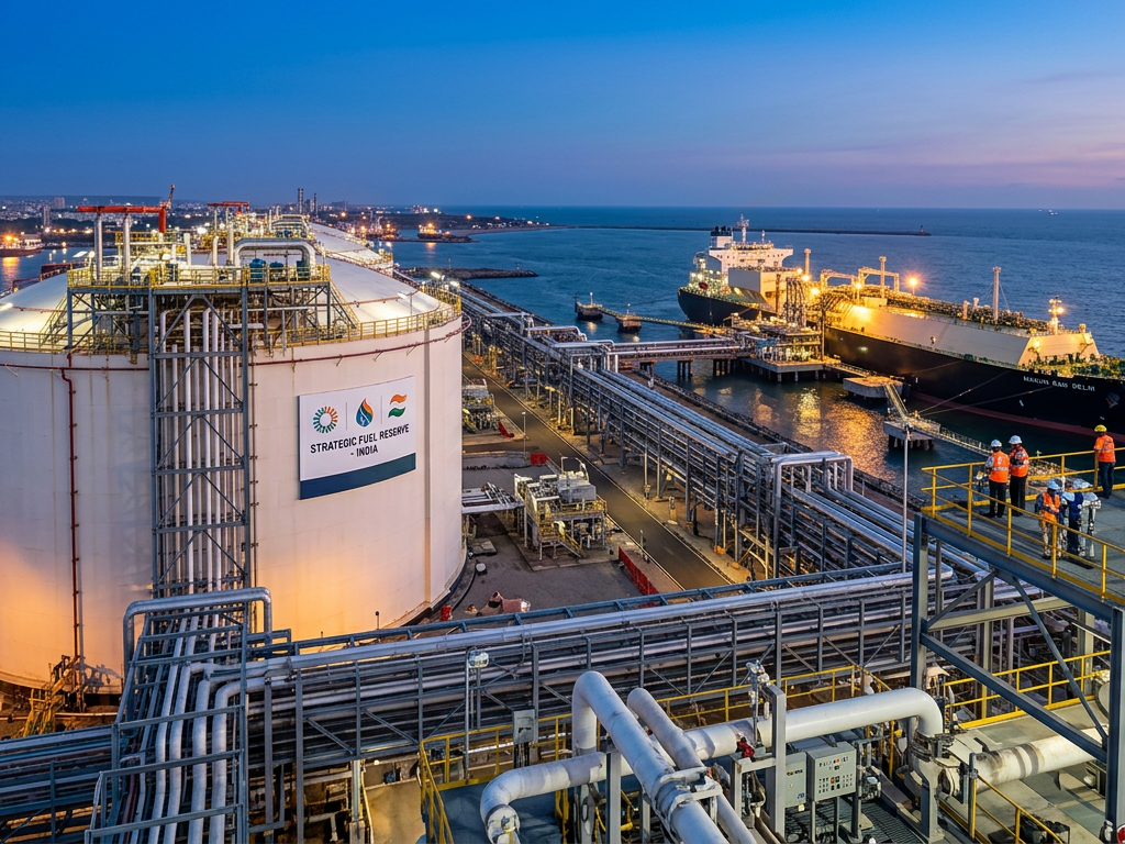 India Eyes Gas Levy for £33bn Fuel Reserve Fund