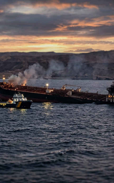 India-Flagged Tanker Sinks in Red Sea After Yemen Attack