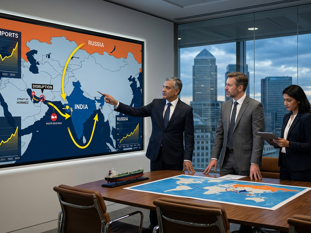 India's Russian Oil Surge: Post-Hormuz Strategic Shift