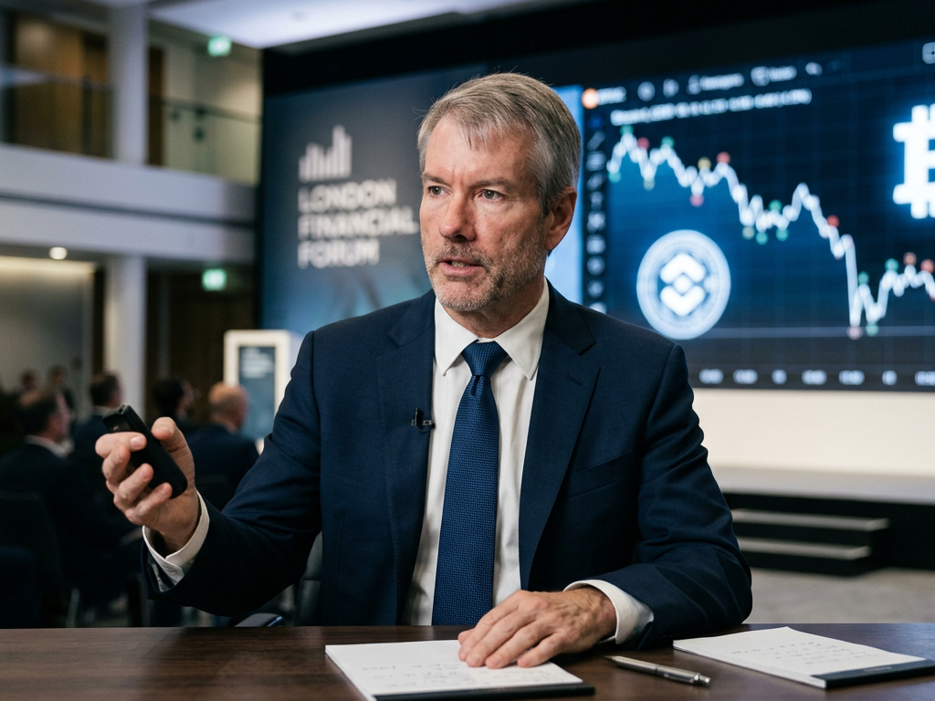Saylor Teases More Bitcoin Buys as Strategy Stock Dips