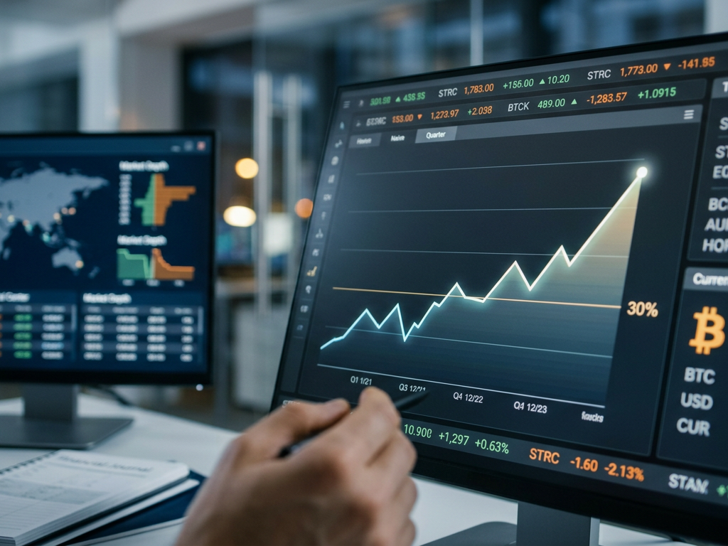 Strategy's STRC Recovers 30% Amidst Bitcoin Stabilisation