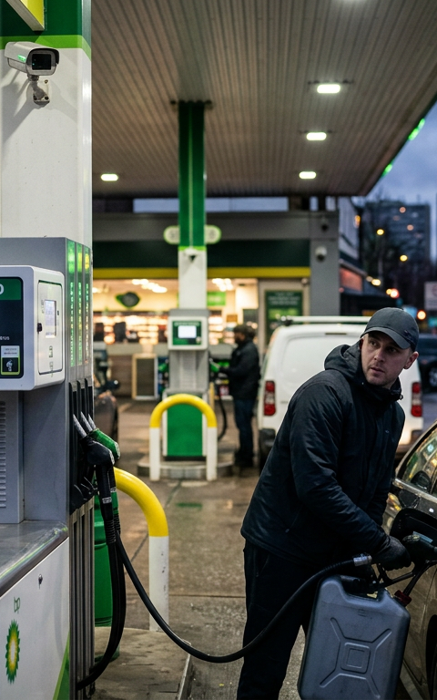 UK Fuel Theft Surges Amid Record High Petrol Prices
