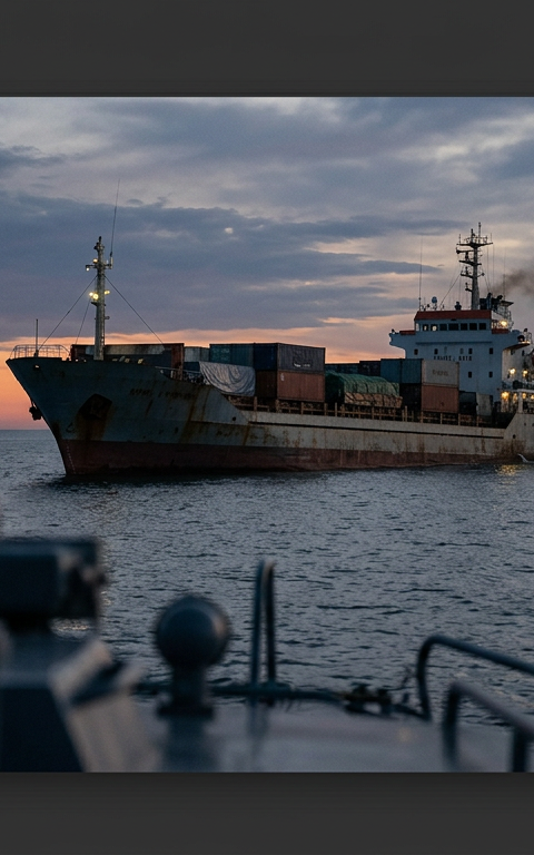 Ukraine Targets Iranian Shipping in Caspian Sea