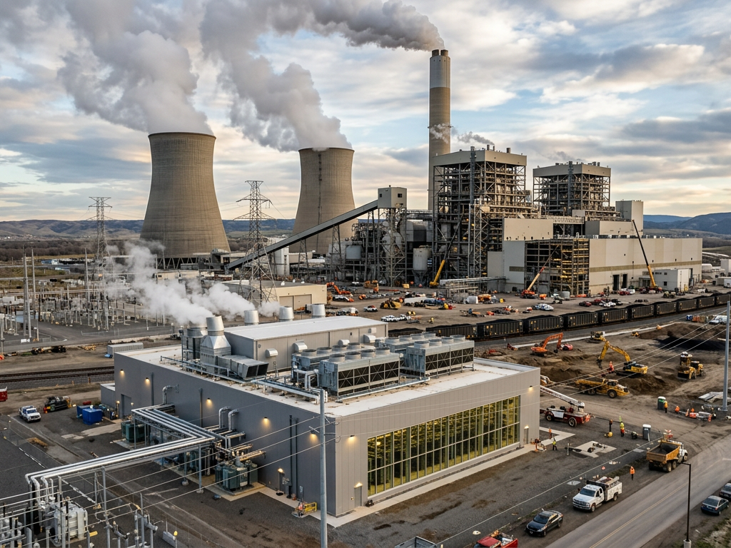 US $50bn Coal & Gas Power Surge: Data Centre Demand Fuels Boom