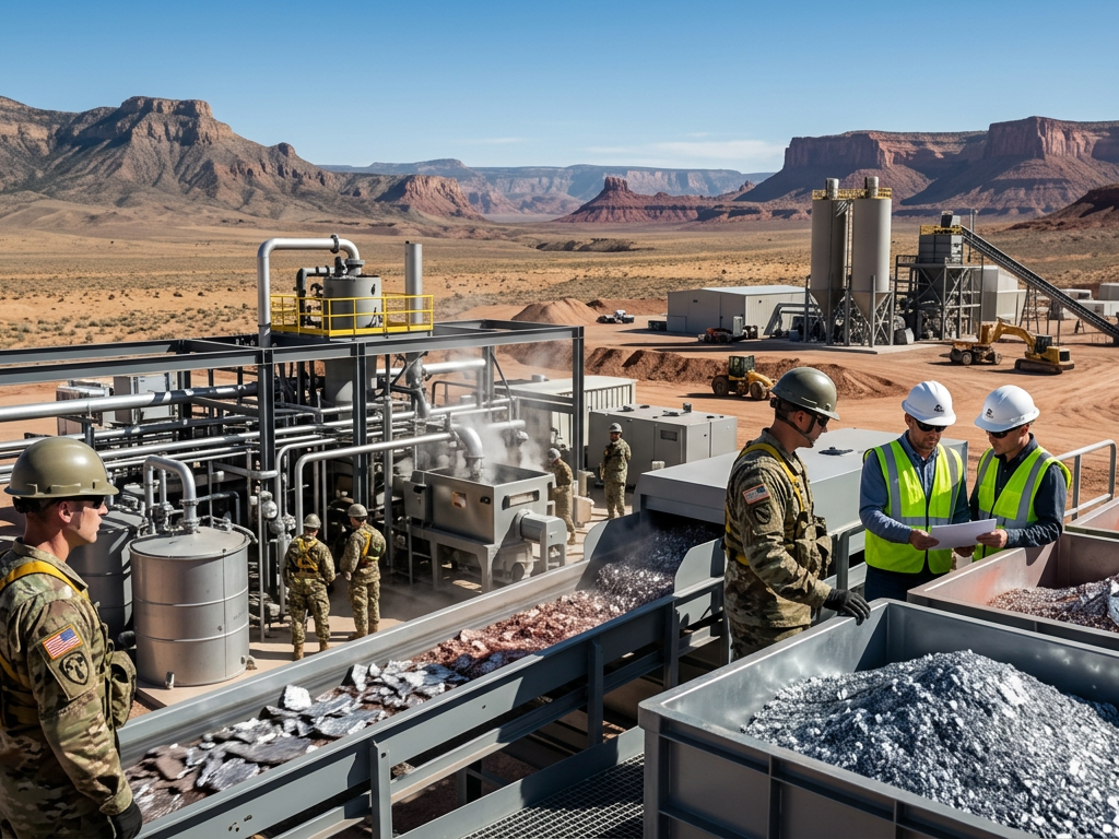 US Army's Rare Earth Move: Challenging China's Grip