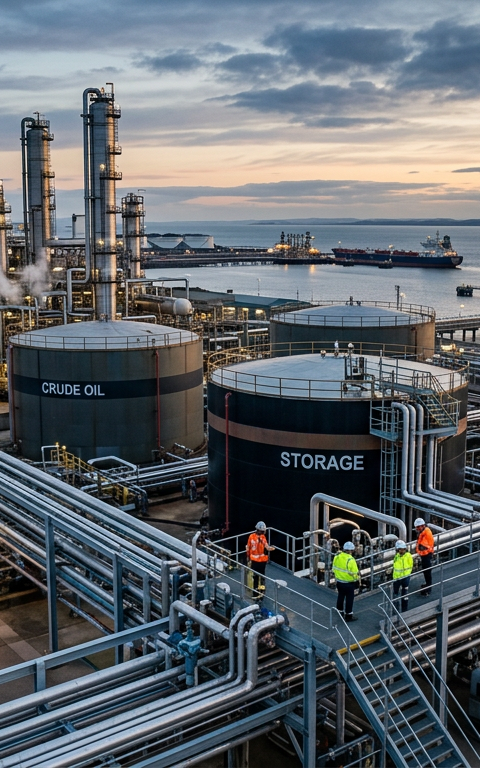 US Crude Inventories Rise Amid Peace Deal Hopes