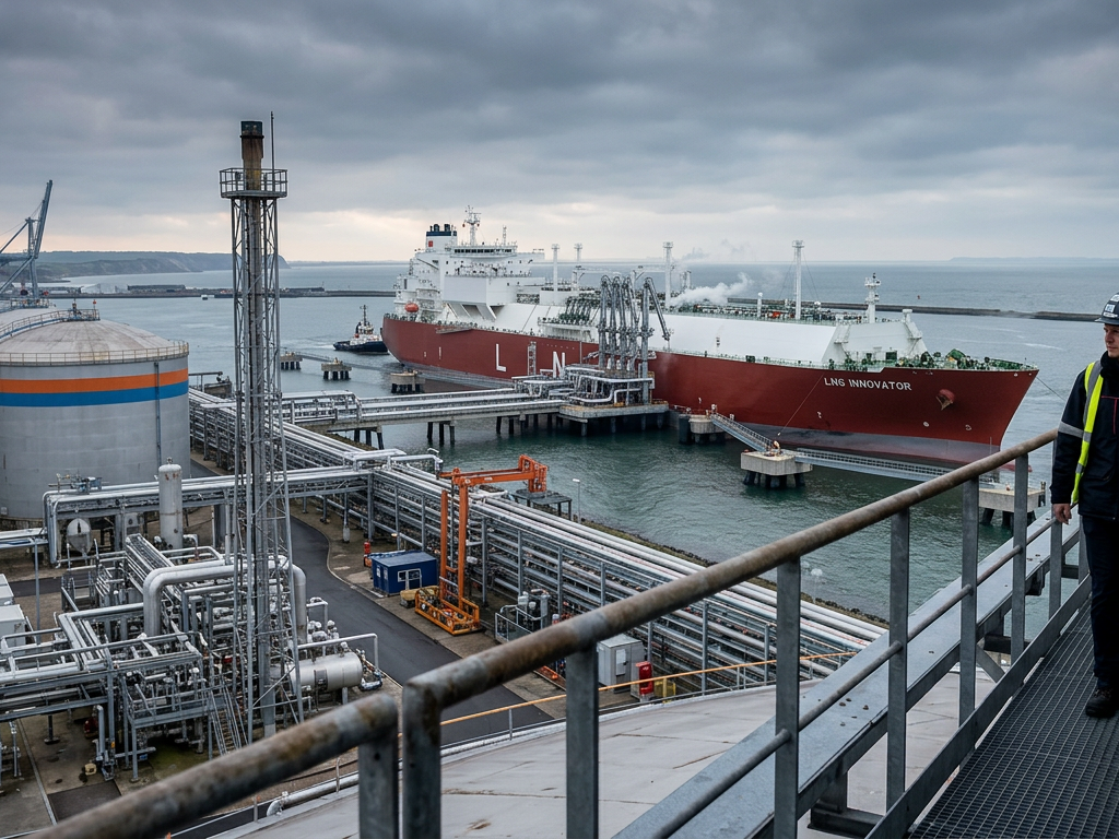 US LNG Imports to EU Plummet, Threatening Trade Deal