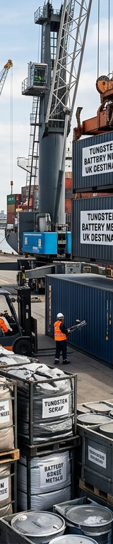 US Restricts Tungsten & Battery Metal Exports for UK Market