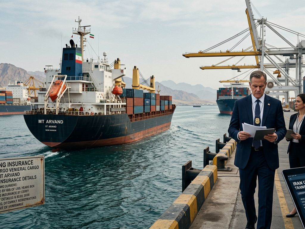 US Sanctions Iran Bitcoin Insurance Scheme in Hormuz